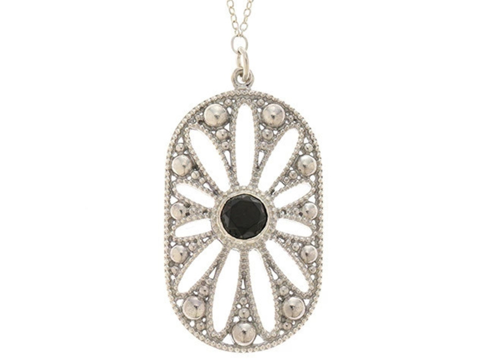 Tiffany Co Paloma Picasso Kiss Pendant Necklace Sterling Silver